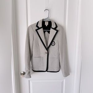 Tristan blazer with embroidered crest. Fully lined & only worn a few times